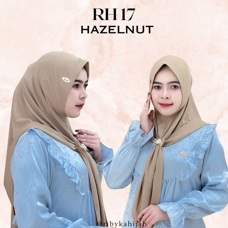 NEW PREMIUM DAILY HIJAB RH 17 HIJAB INSTAN RIBYKA