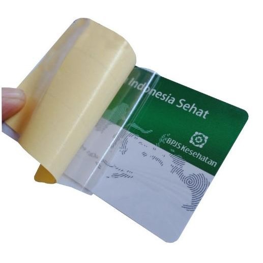 

Sticker bening Pelindung Kartu ATM SIM KTP Flazz Skin Card laminasi Berkah 99