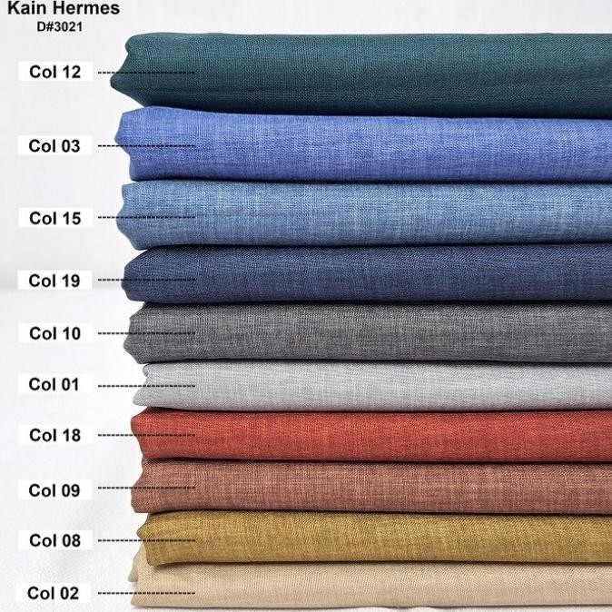 

Kain Polos / Katun Hermes - Per 0.5 Meter New