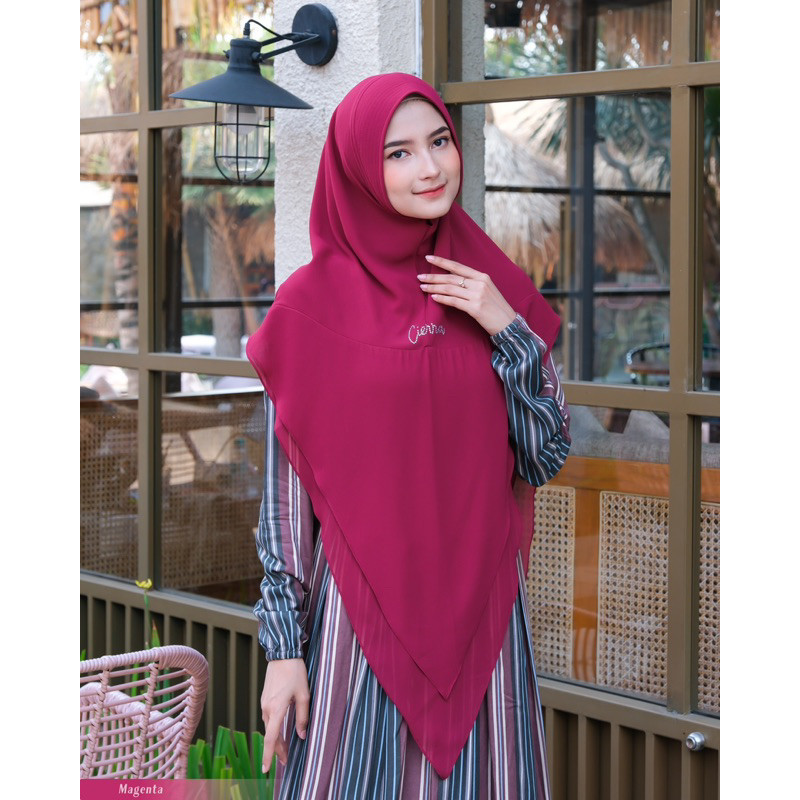 NEW PREMIUM DAILY HIJAB Khimar Gladys by Cierra