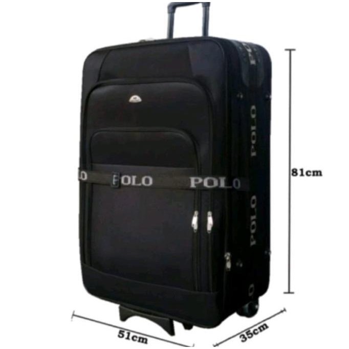 Koper polo 28 inch dan 32 inch jumbo - koper polo kain jumbo