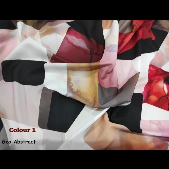 

Kain Print Bunga Sutra / Kain Sutra Woolpeach - Geo (Per 0,5) Best Sales