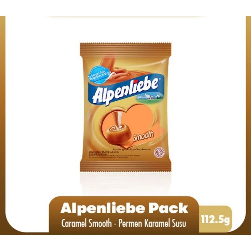 

Alpenliebe Permen Karamel Susu Smooth isi 112.5 gram