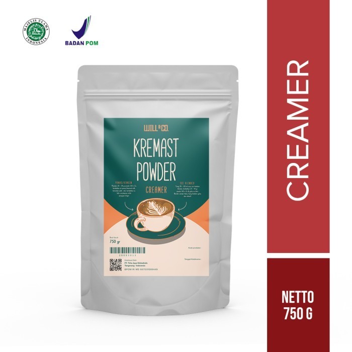 

Ready Will&Co Premium Creamer Non Dairy 750gram