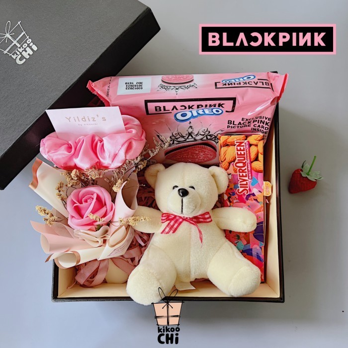 

Ready Kikoochi Blackpink Gift Box - Hadiah Kado Ulang Tahun Wanita Pacar