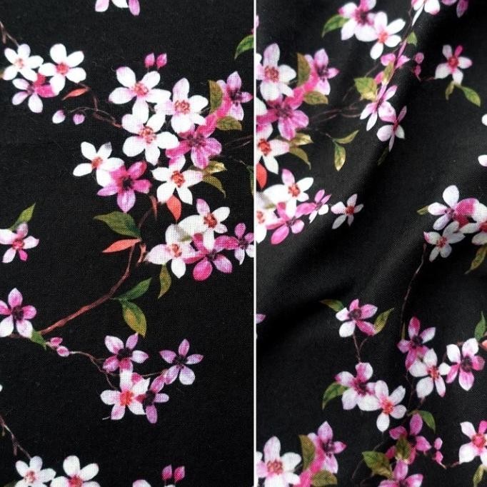 

Kain Katun / Kain Katun Cvc Motif Flower D - 1363 (Per 0,5 Meter) New