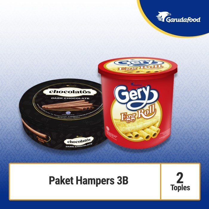 HEMAT Paket 3B Hampers Parcel Lebaran / Wafer & Biskuit By Garudafood