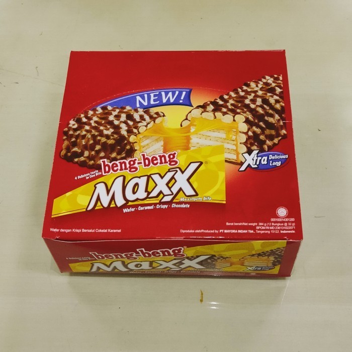 

BERKUALITAS Beng beng Maxx 384Gr (12 x 32Gr)