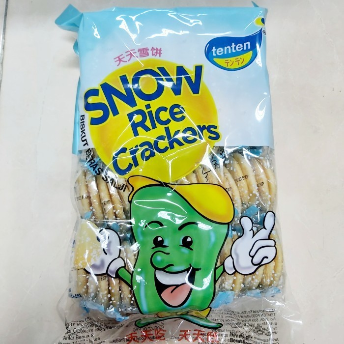 

LIMITED EDITION Tenten Rice Crackers Snow 360gr isi 40x2