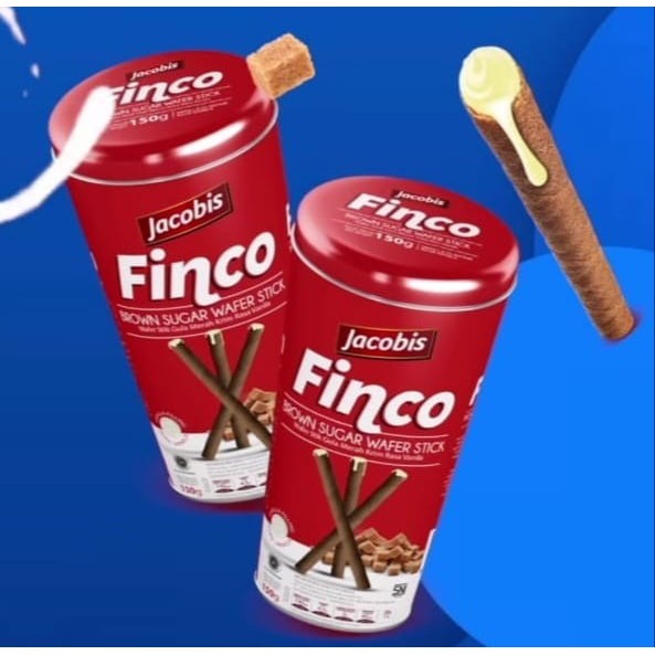 

BERMUTU Jacobis Finco Brown Sugar Wafer Stick 150gr Twinpack