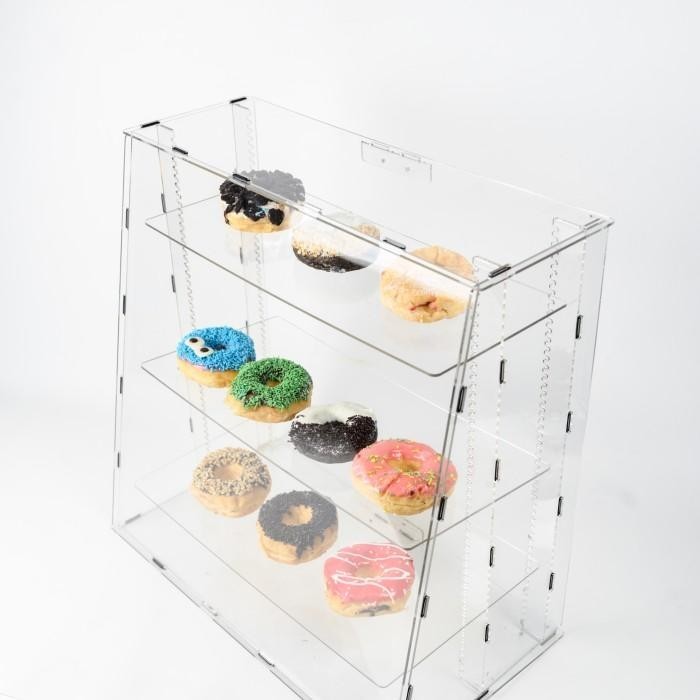 Etalase / Display Kue / Roti / Makanan Akrilik / Acrylic Toko Display