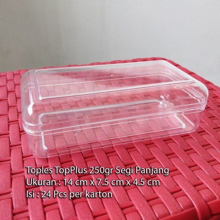 TOPLES KUE KERING SEGI PANJANG 250GR MEREK TOPPLUS NASTAR (24 PCS)