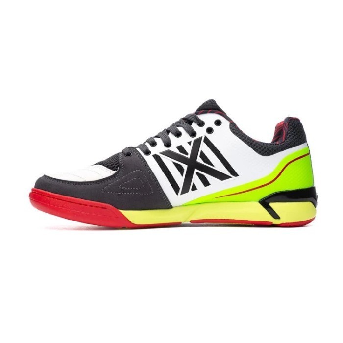 Sepatu Futsal X Munich Prisma 27 - White Black Green
