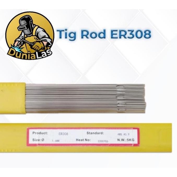 Tig Rod / Kawat Las Argon Stainless Er308 Uk. 1,6Mm