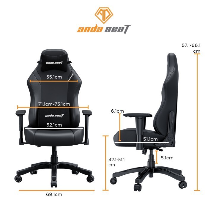 Andaseat Luna L Kursi Gaming