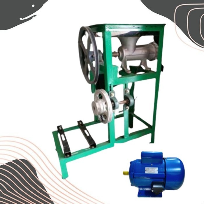 Mesin Penggiling Daging Mesin Giling Daging No 32 + Penggerak Listrik