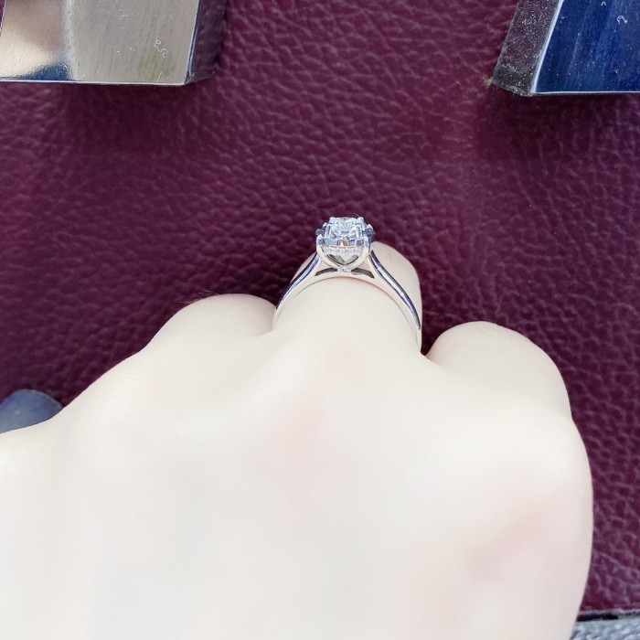 Cincin Berlian Solitaire Sertifikat Gia Klr881944 - Kimberly Jewellery