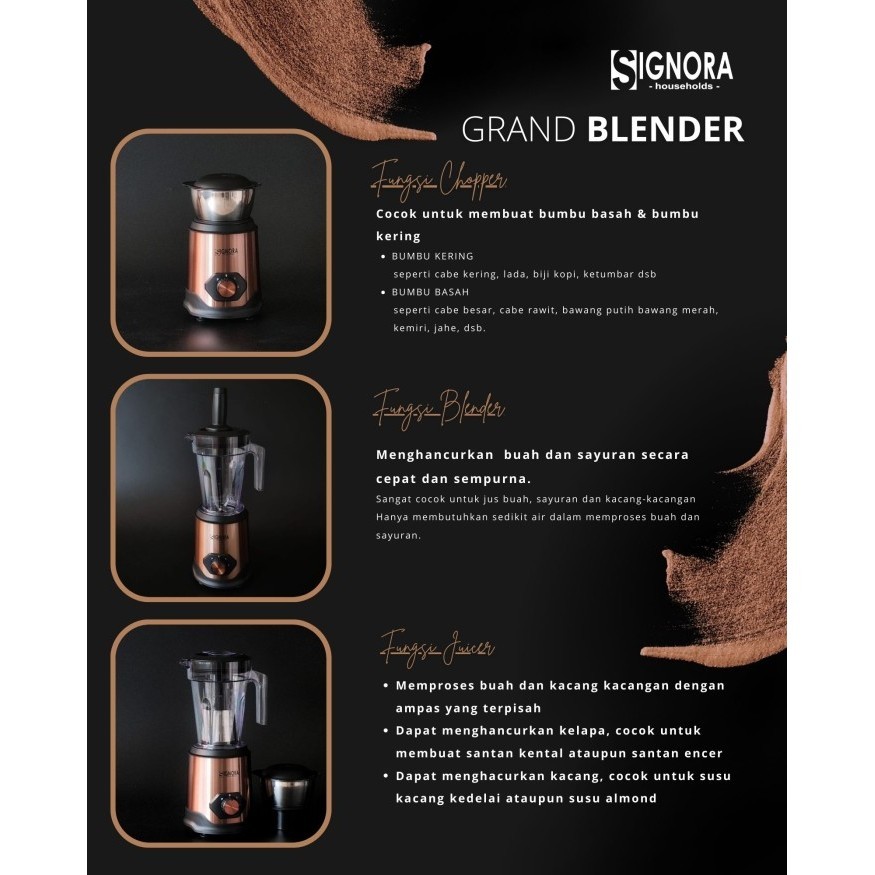 Grand Blender Signora