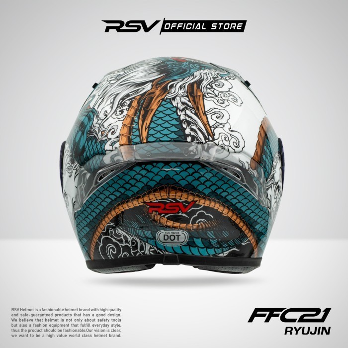 Helm Rsv Ffc21 Fiber Composite Ryujin Termurah Terlaris Promo