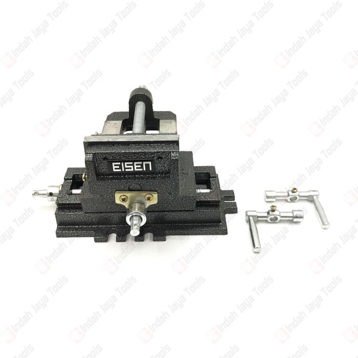 Eisen Catok Cross 4 Inch Ragum - Alat Penjepit Meja Duduk Silang
