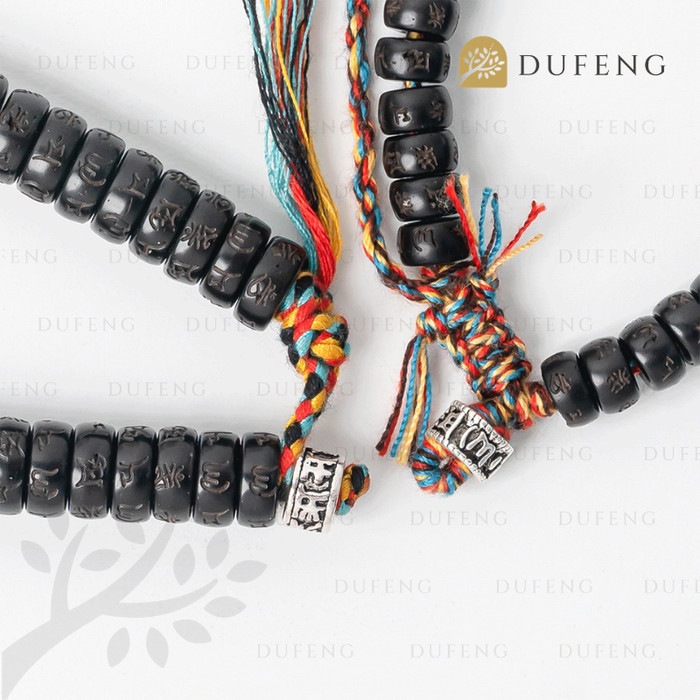 Gelang Keberuntungan Mantra Tibetan Om Mani Padme Hum Kecil