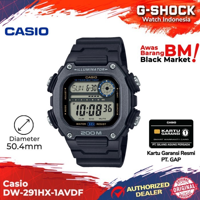 Casio General Dw-291Hx-1Avdf Dw-291Hx Dw-291 Dw291Hx Dw 291Hx