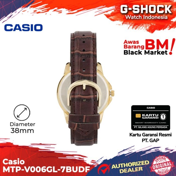 Casio General Mtp-V006Gl-7Budf Mtp-V006Gl Mtp-V006 Mtpv006Gl Mtp V006G