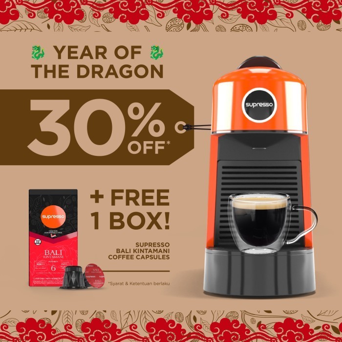 Supresso Kraton Coffee Capsule Machine