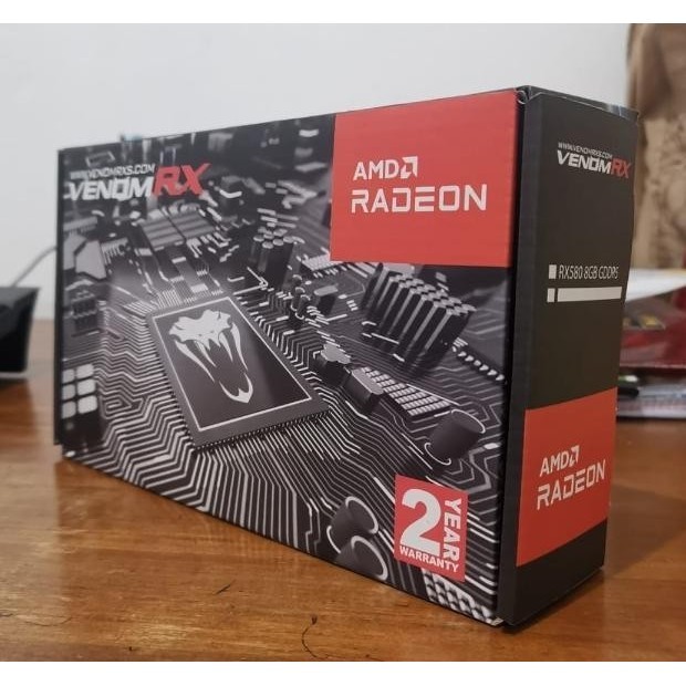 Venomrx Radeon Rx 580 8Gb Gddr5 256Bit Vga Rx580