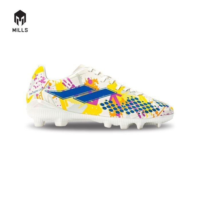 Mills Sepatu Sepakbola Triton Deisler 1.1 Jr Fg Wht D/ R.Blue 9200401