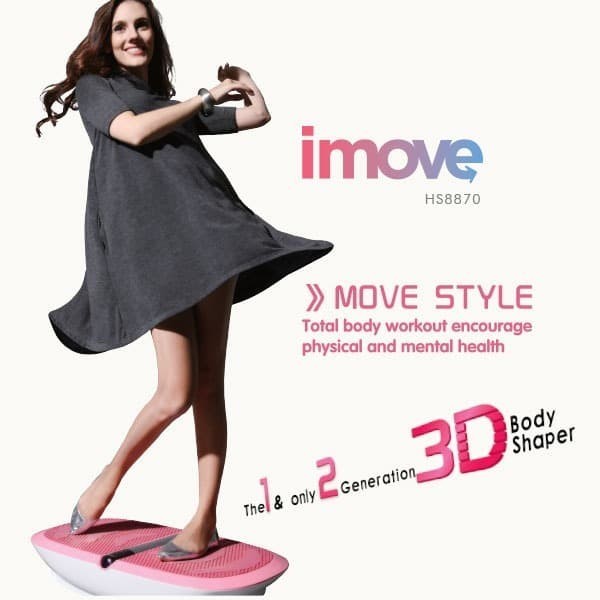 Advance - Body Shaper Imove Pink / Alat Gym Olahraga Pengecil Perut