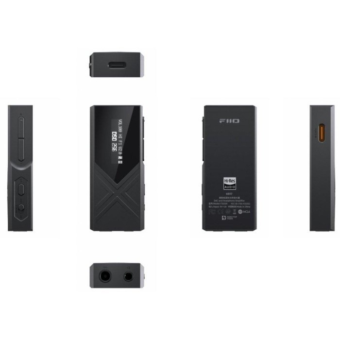 Fiio Ka17 Dac And Headphone Amp Amplifier W/ Dual Es9069 Dacs Ka 17