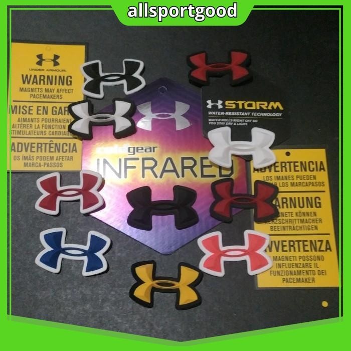 

UND*R ARM**R 3D RUBBER ORIGINAL PATCH LOGO. INI EMBLEM ASLI IMPOR PRODUK PILIHAN