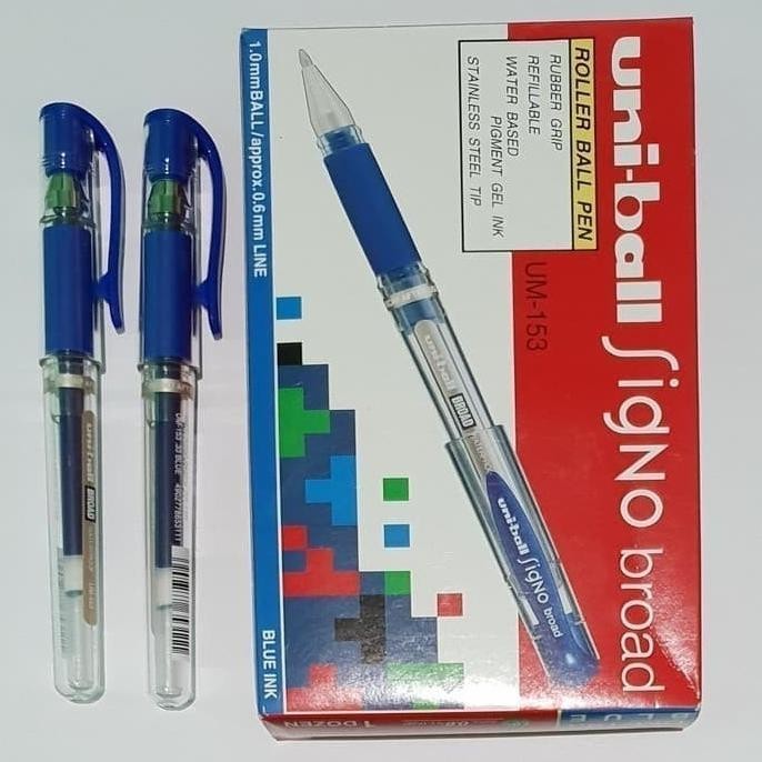 

pulpen/ pen / pena uniball signo broad UM 153/ 1.0 mm IS81