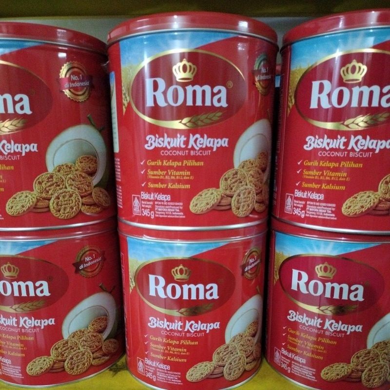 

Roma Biskuit Kelapa 345gr