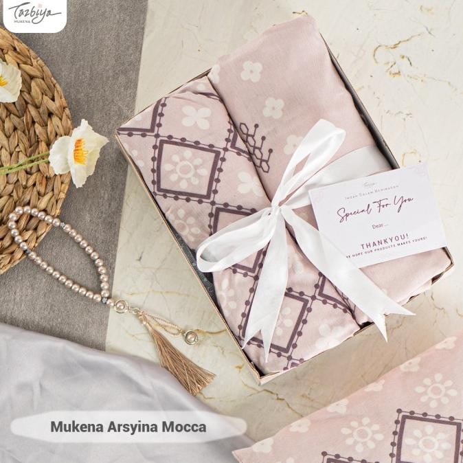 MUKENA TAZBIYA SPECIAL GIFT EXCLUSIVE / KADO / HAMPERS / HADIAH .