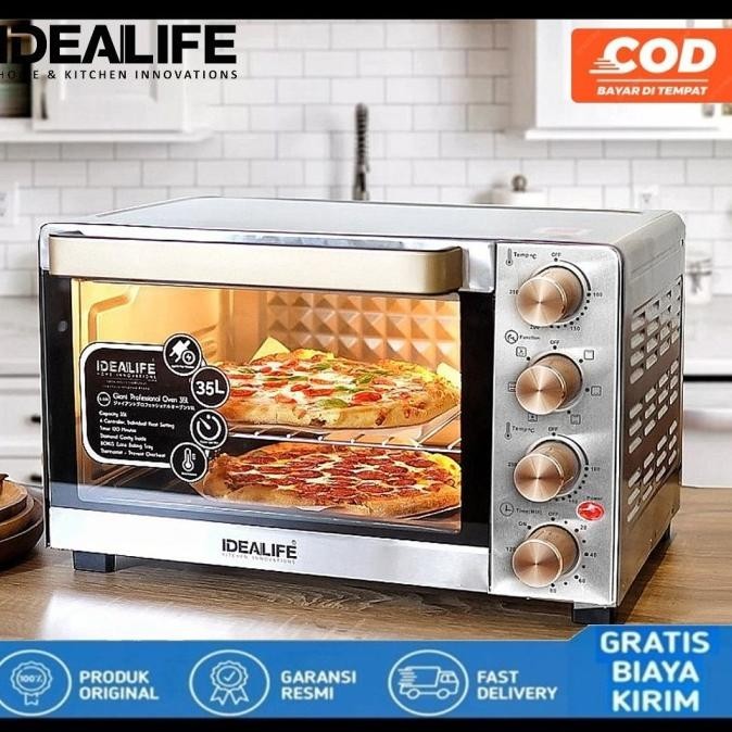 Oven + Microwave Idealife Il 335 /Idealife Il 330 Kapasitas Besar 35L