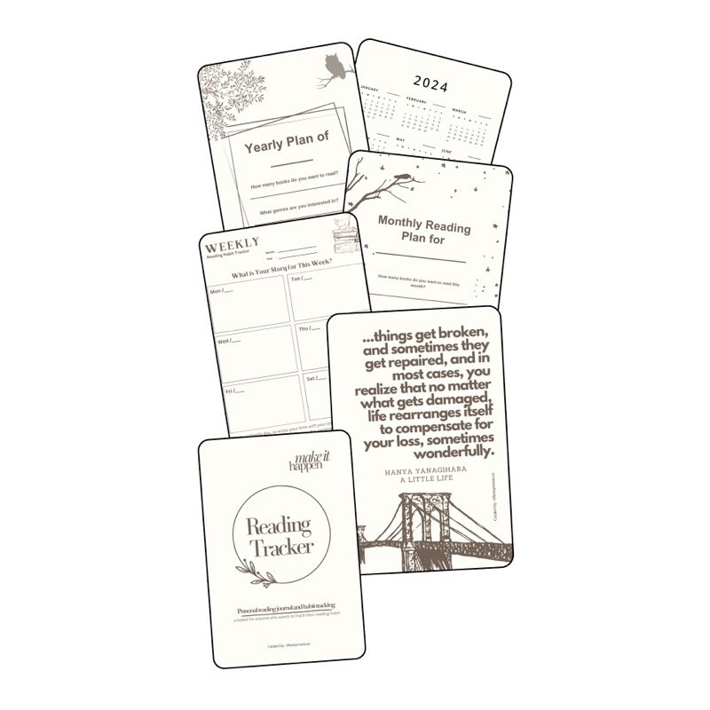 

Printed Color Reading Tracker @lennymons.va