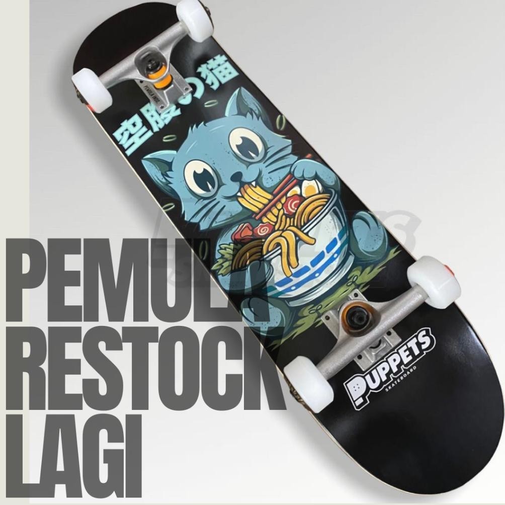 MURAH PUPPETS fullset PEMULA skateboard by Puppets