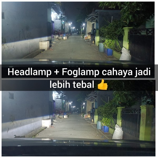 Luminos V8 Led Headlamp Foglamp H11 Innova Reborn Super Bright 46 Watt
