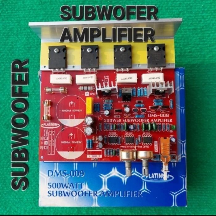 POWER AMPLIFIER AMPLI MONO BLOCK MONOBLOCK CT HOME RUMAH 009 SUBWOFER