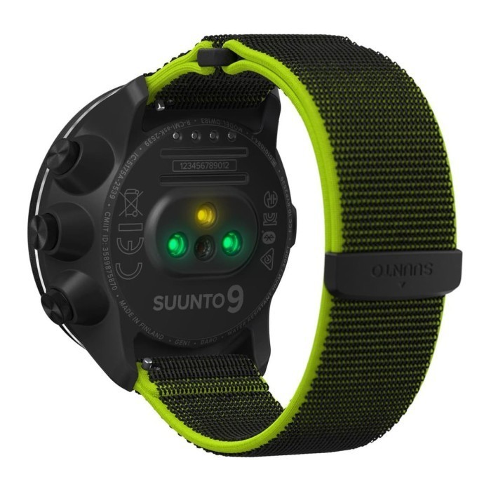 Suunto 9 G1 Baro Lime Ss050449000 - Original Garansi Resmi