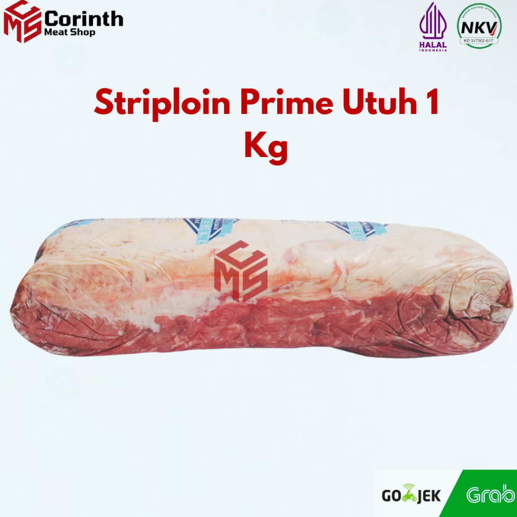 

Striploin Prime Whole/ Striploin Grade Pr Utuh Australia -Gratisongkir