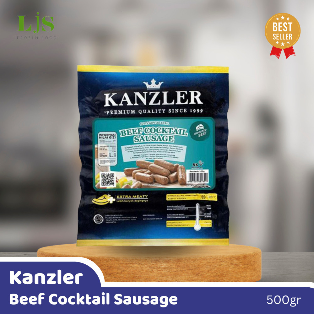 

Kanzler Beef Cocktail Sausage 500Gr -Gratisongkir