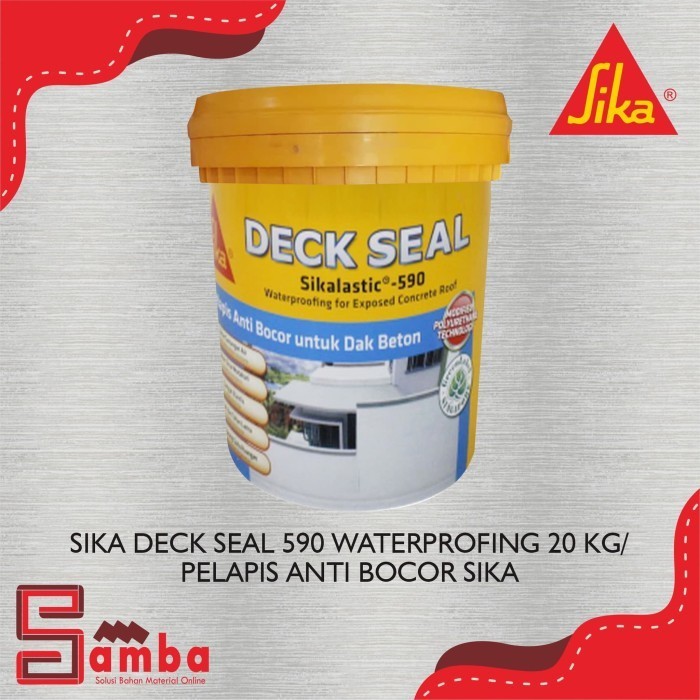 SIKA DECK SEAL 590 WATERPROFING 20 KG/ PELAPIS ANTI BOCOR SIKA