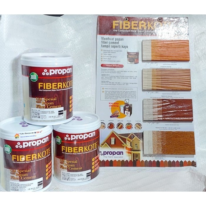 CAT PROPAN FIBERKOTE 888 TAMPILAN GLOSS