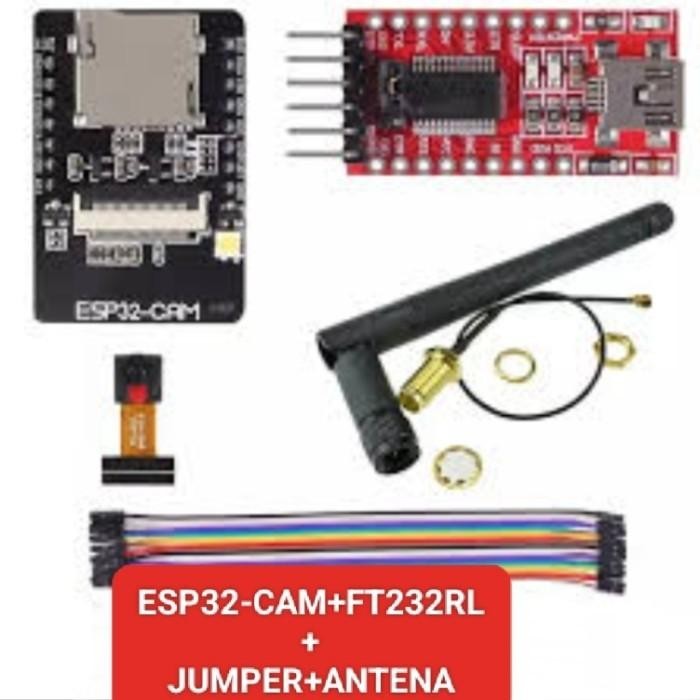 NEW PART ESP32-CAM ESP-32 CAMERA OV2640 WIFI Module + FT232RL+ANTENNA