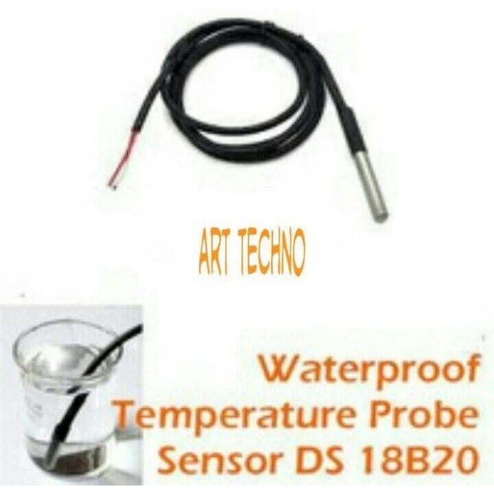 DS 18B20 DS18B20 WATERPROOF TEMPERATURE SENSOR DALLAS DALAS SUHU