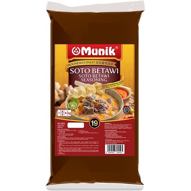 

Bumbu Munik Soto Betawi - 1000Gr