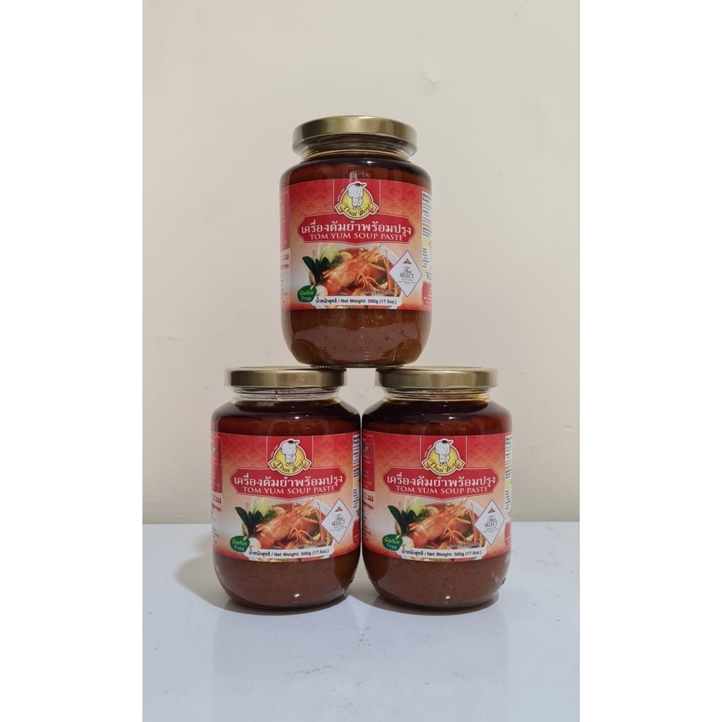 

Thai Boy Tom Yum Soup Paste 500 Gr / Bumbu Tom Yam 1 Dus ( 24 Pcs )